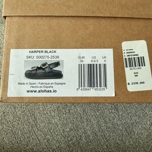 ALOHAS Harper Black Sandals